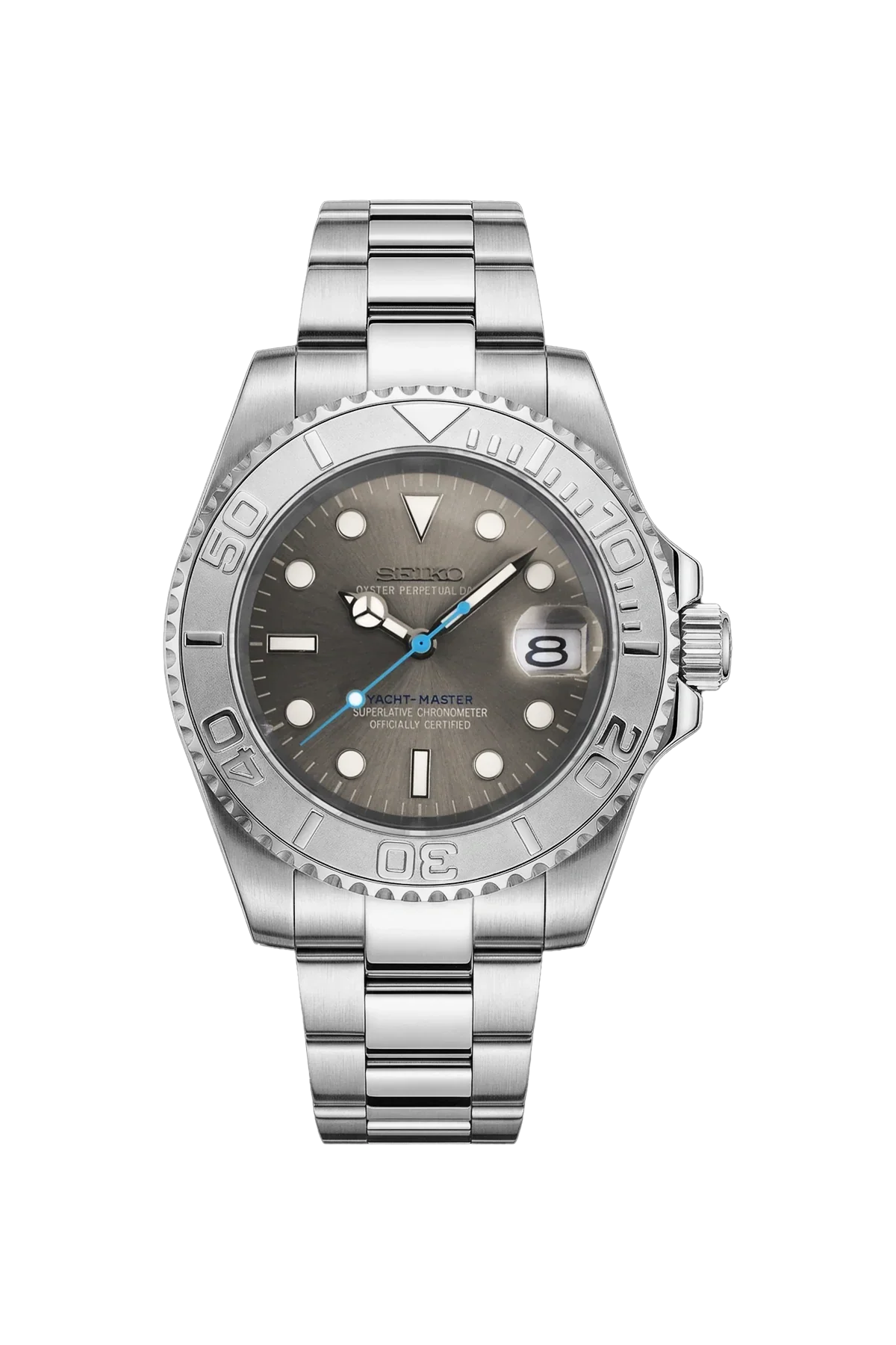 Mod Yacht-Master Silver Gray