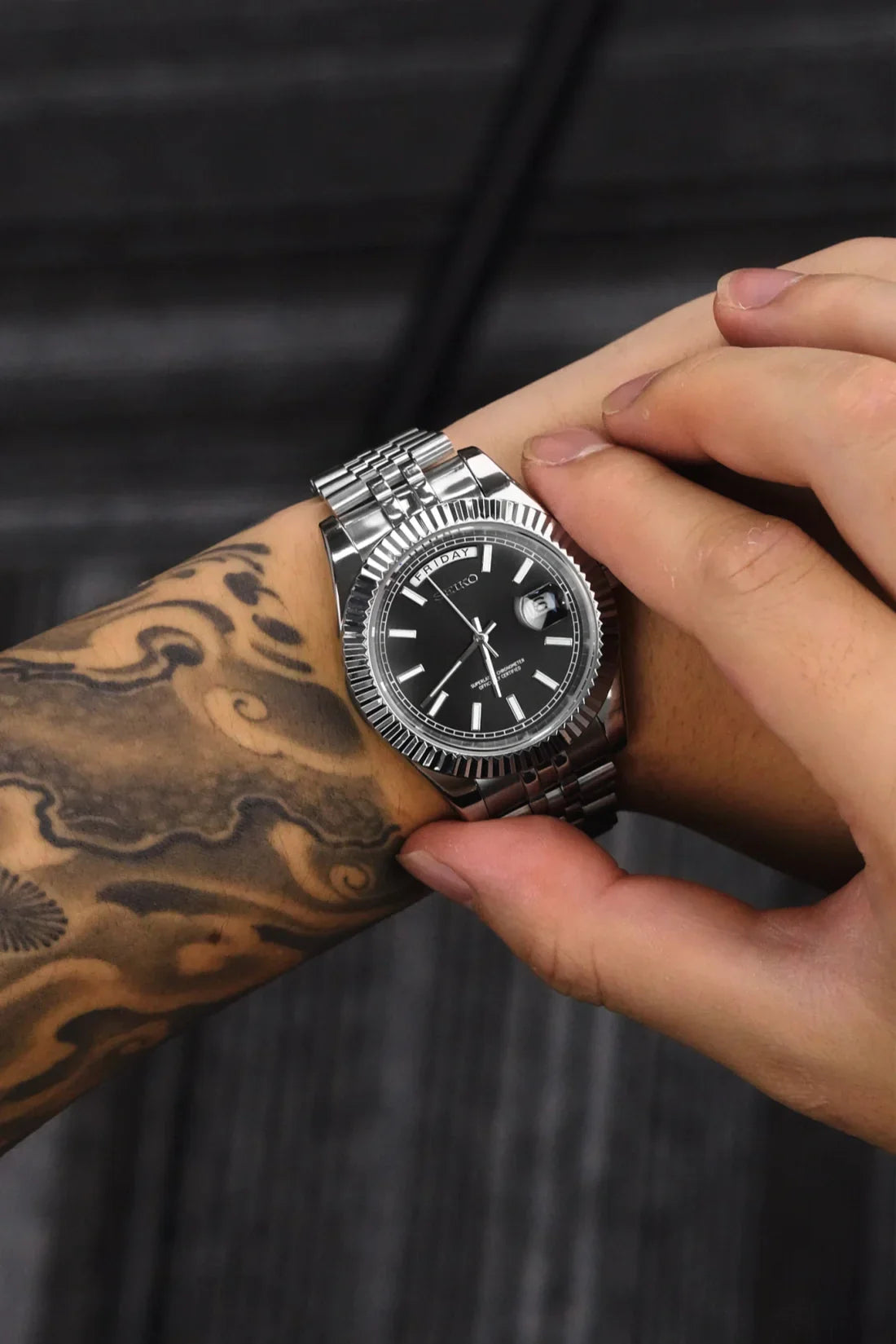 Mod Day-Date Black
