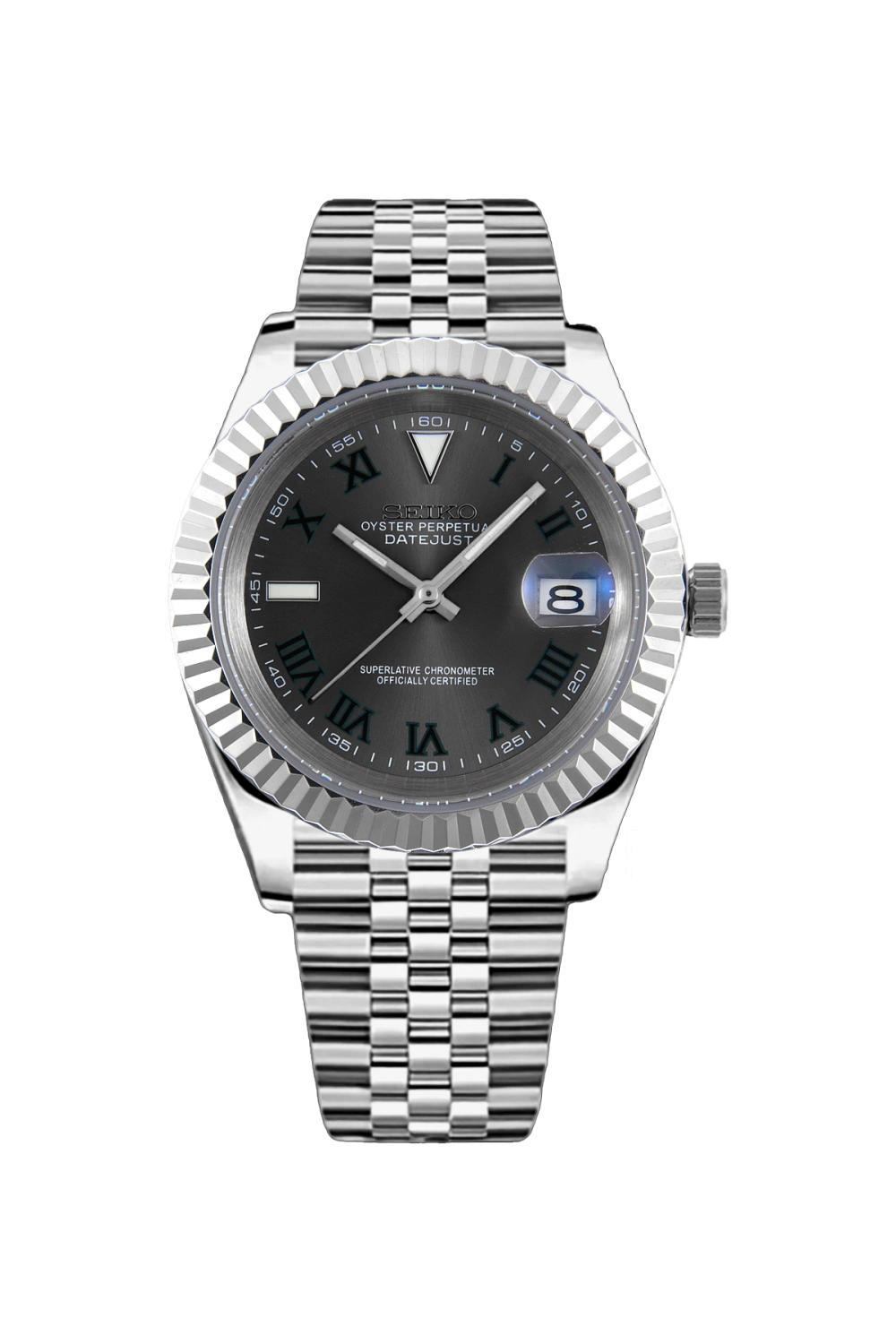 Mod Datejust Wimbledon Gray