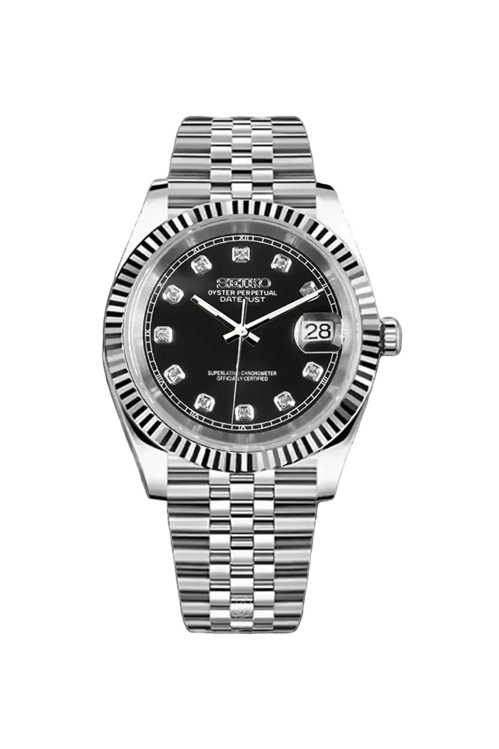 Mod Datejust Black Diamond