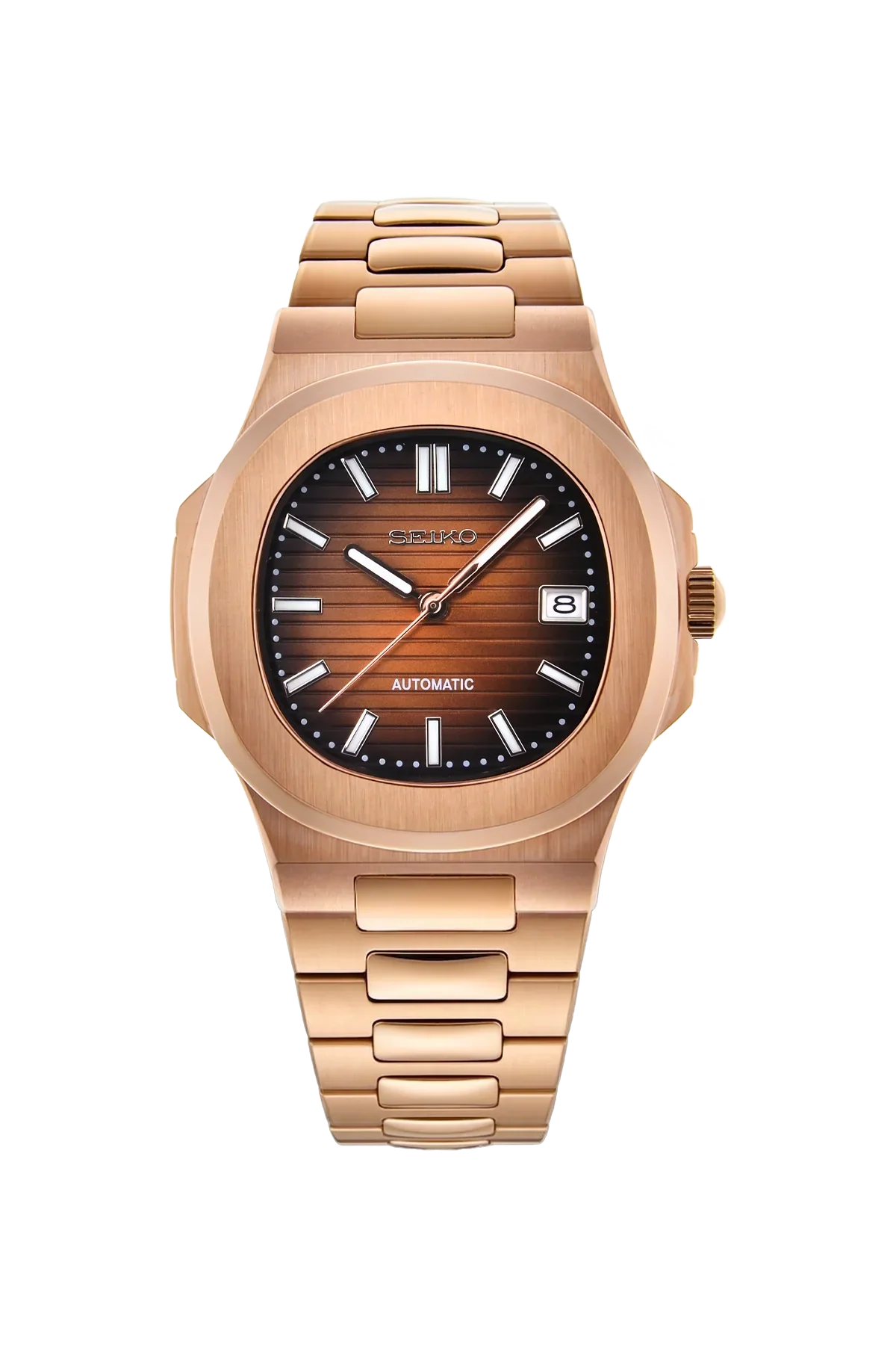 Mod Nautilus Rose Gold Brown