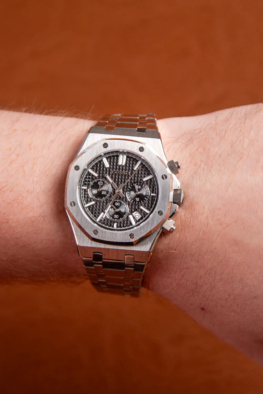 Mod Royal Oak Black Chronograph