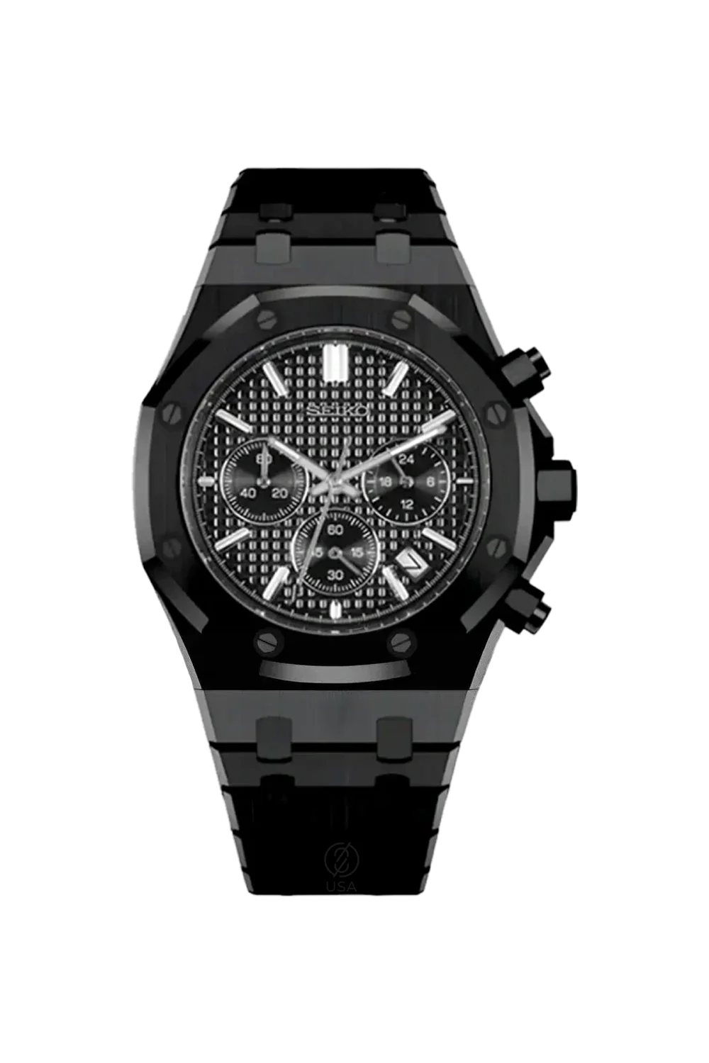Mod Royal Oak All Black Chronograph