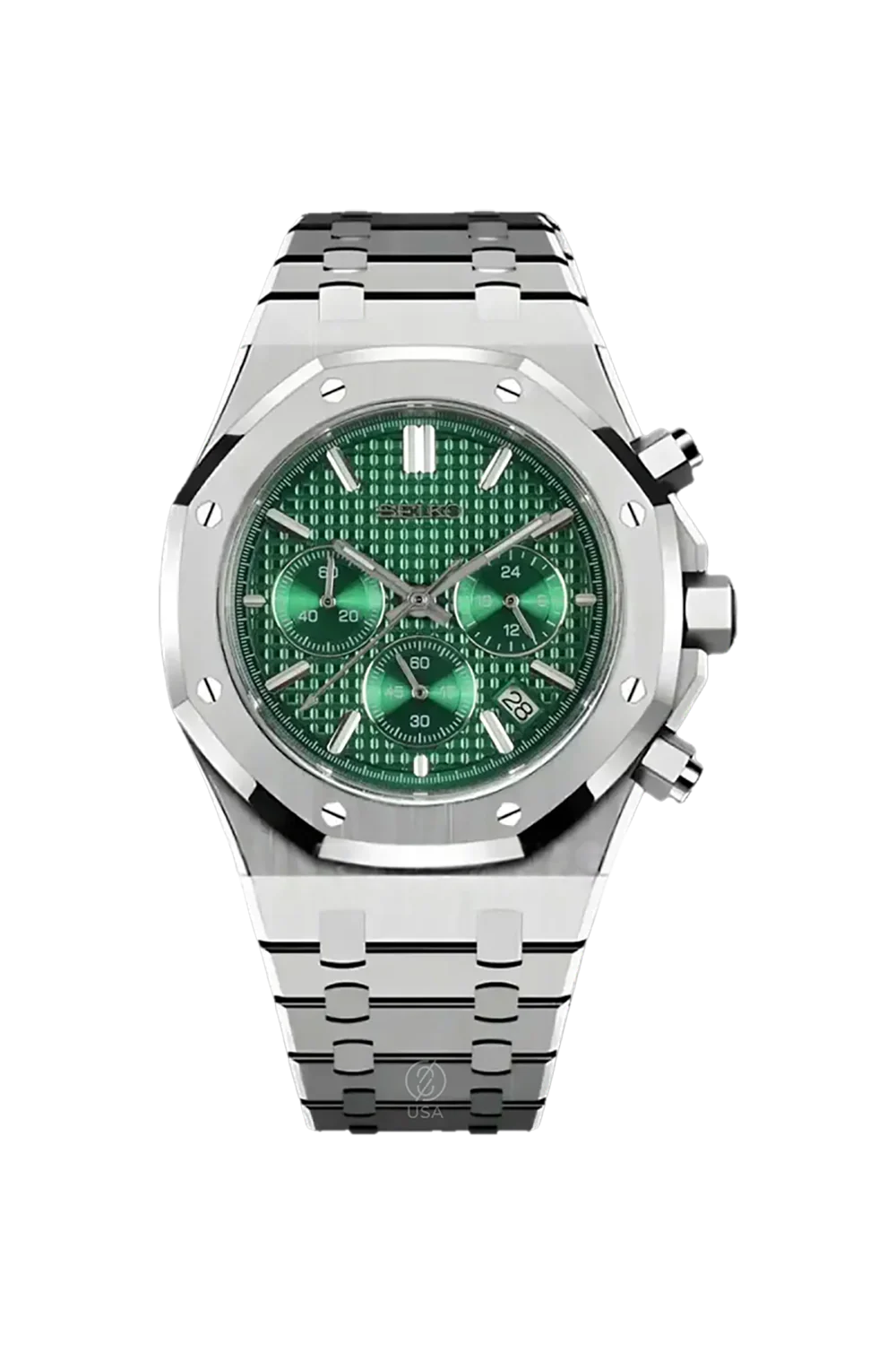 Mod Royal Oak Green Chronograph