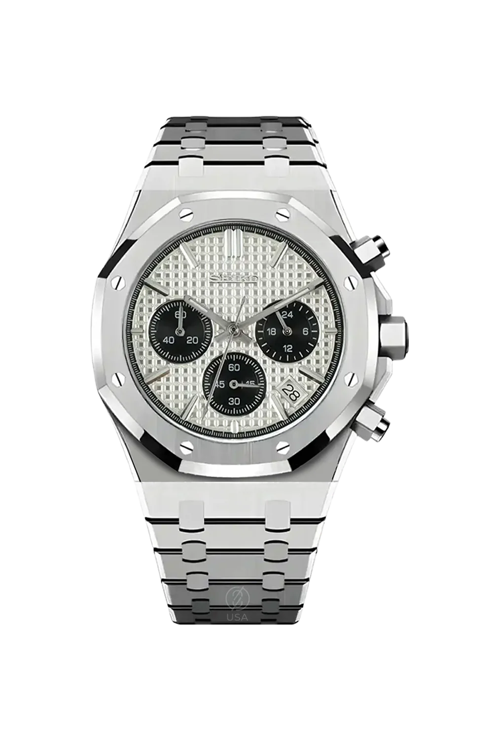 Mod Royal Oak Panda Chronograph
