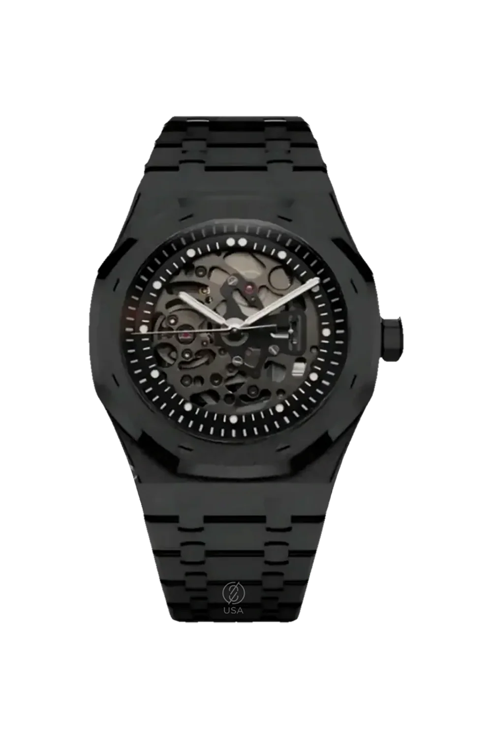 Mod Royal Oak Skeleton Black