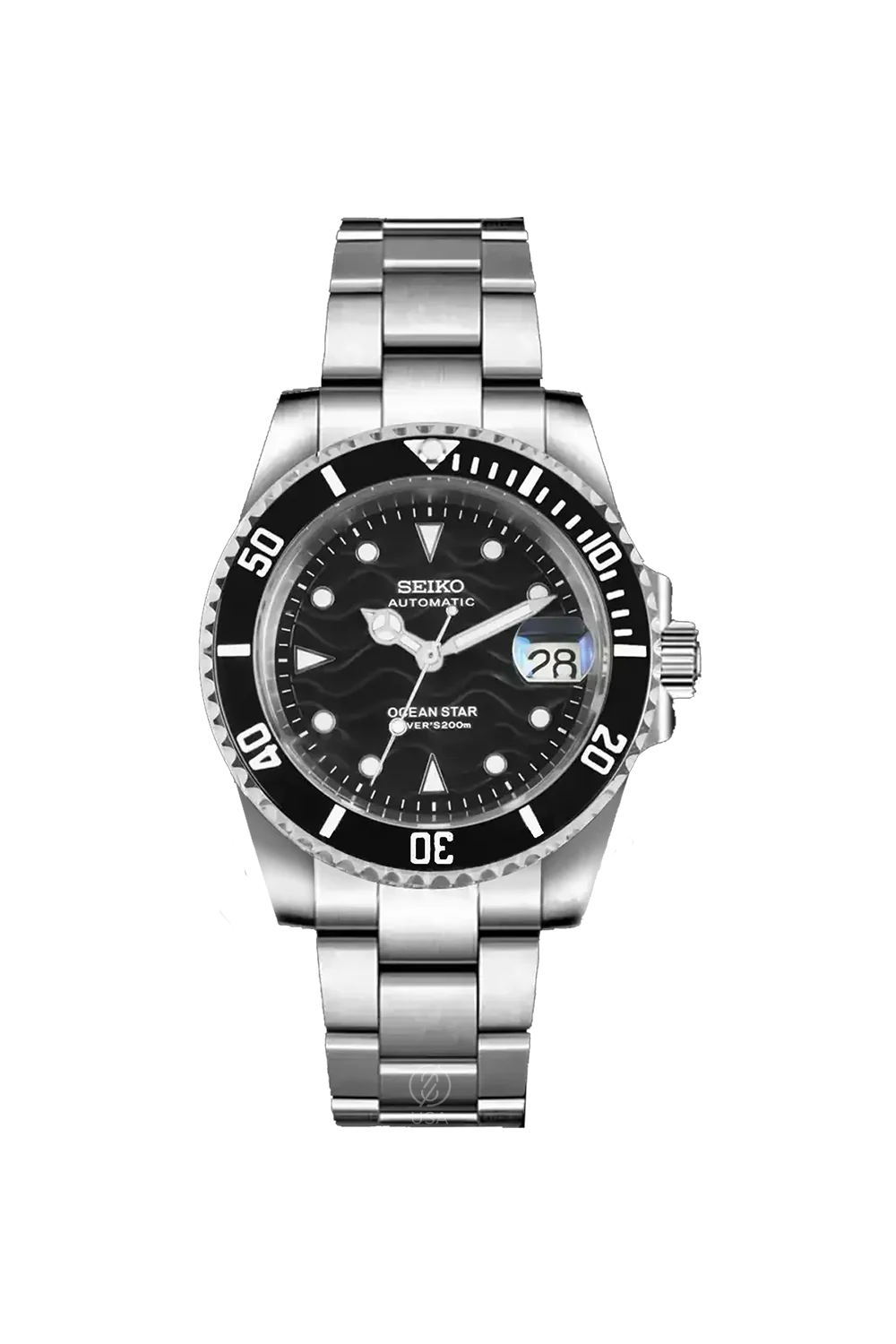 Mod Submariner Black Wave