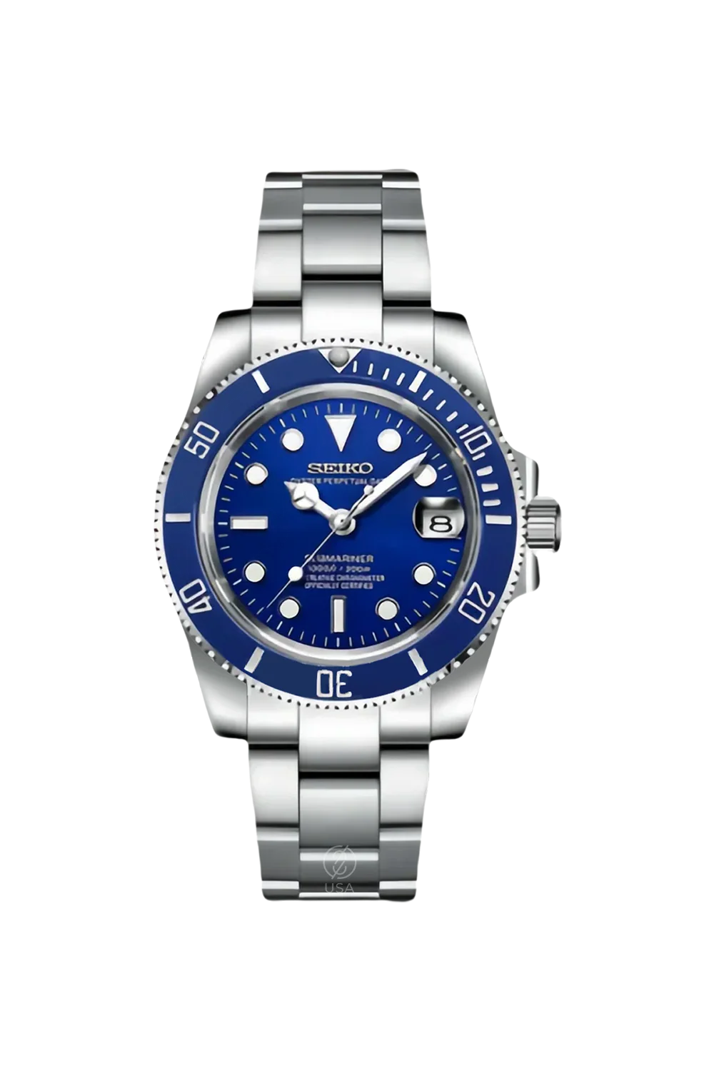 Mod Submariner Blue