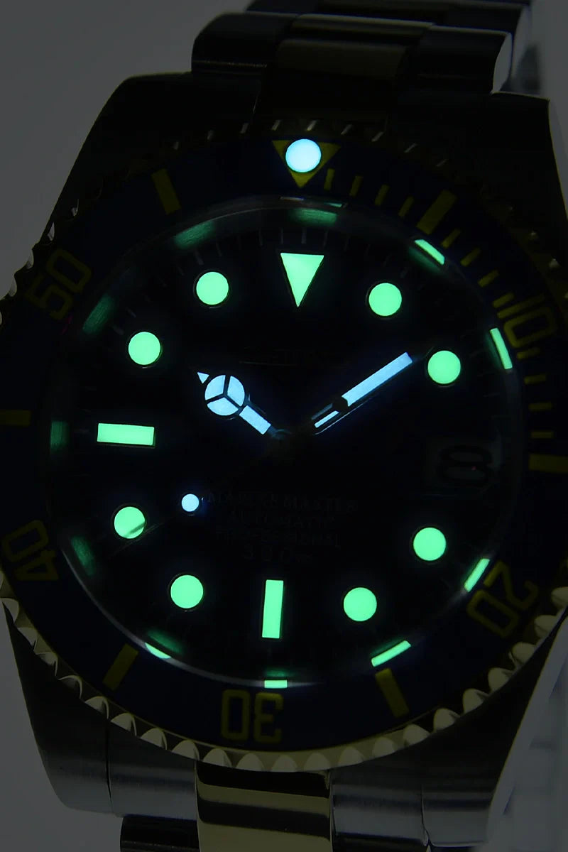 Mod Submariner Two-Tone Gold Blue
