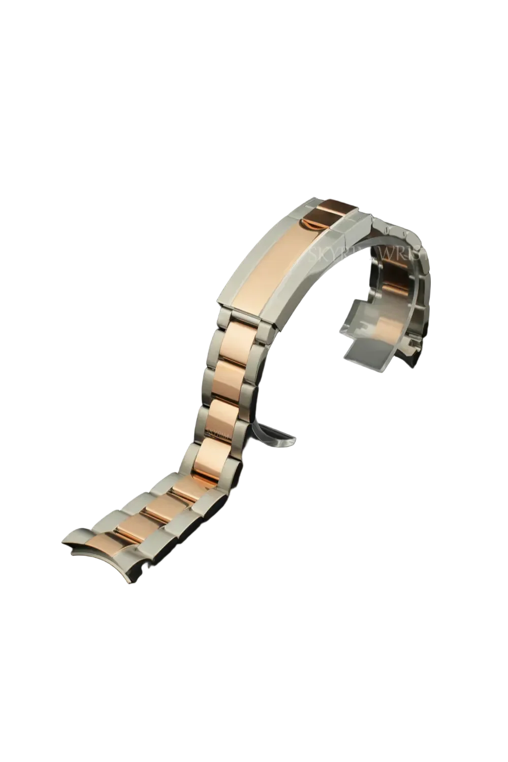 Oyster Bracelet Two-Tone Rose Gold
