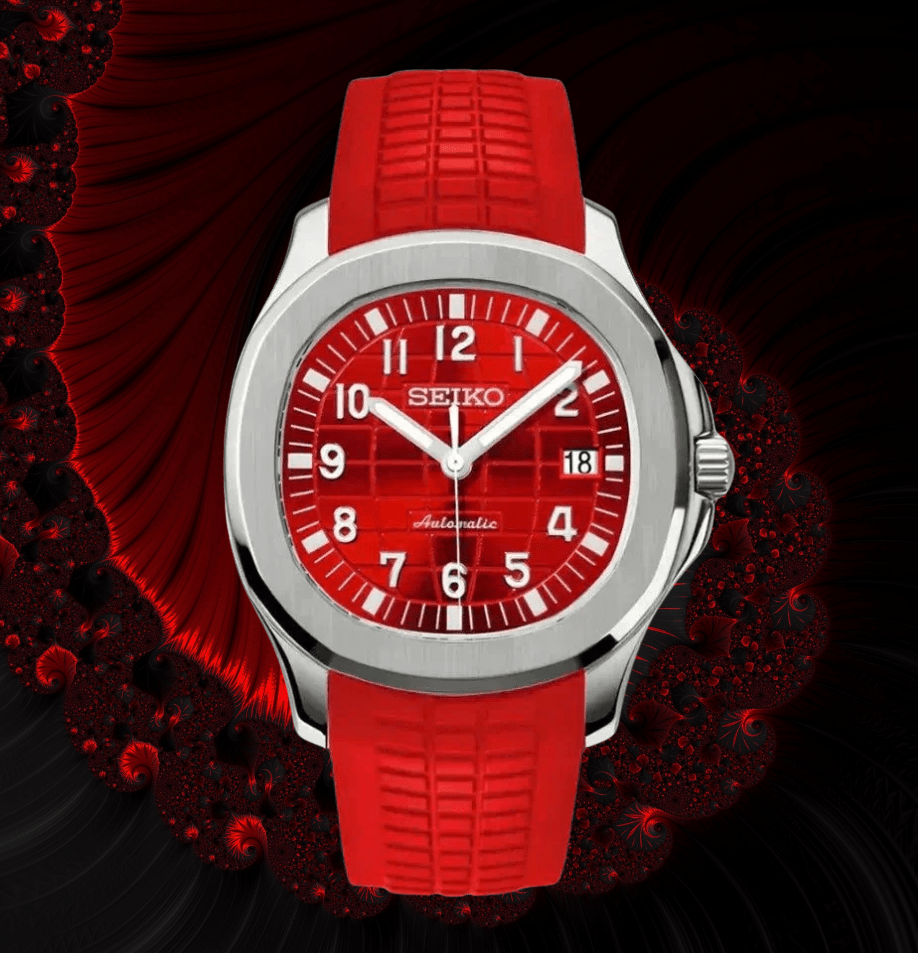 Seiko Mod Aquanaut Red