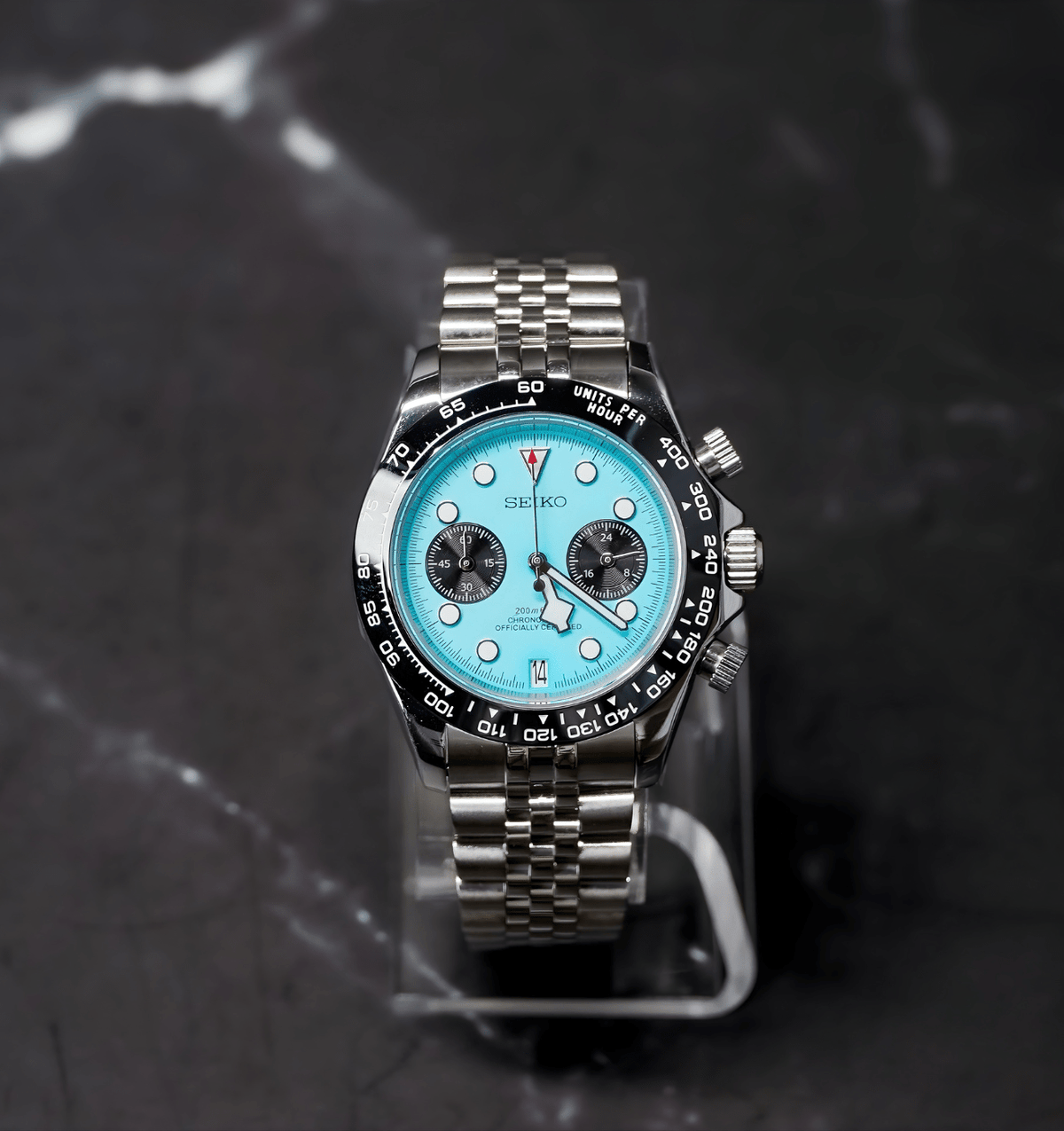 Seiko Mod Black Bay Blue