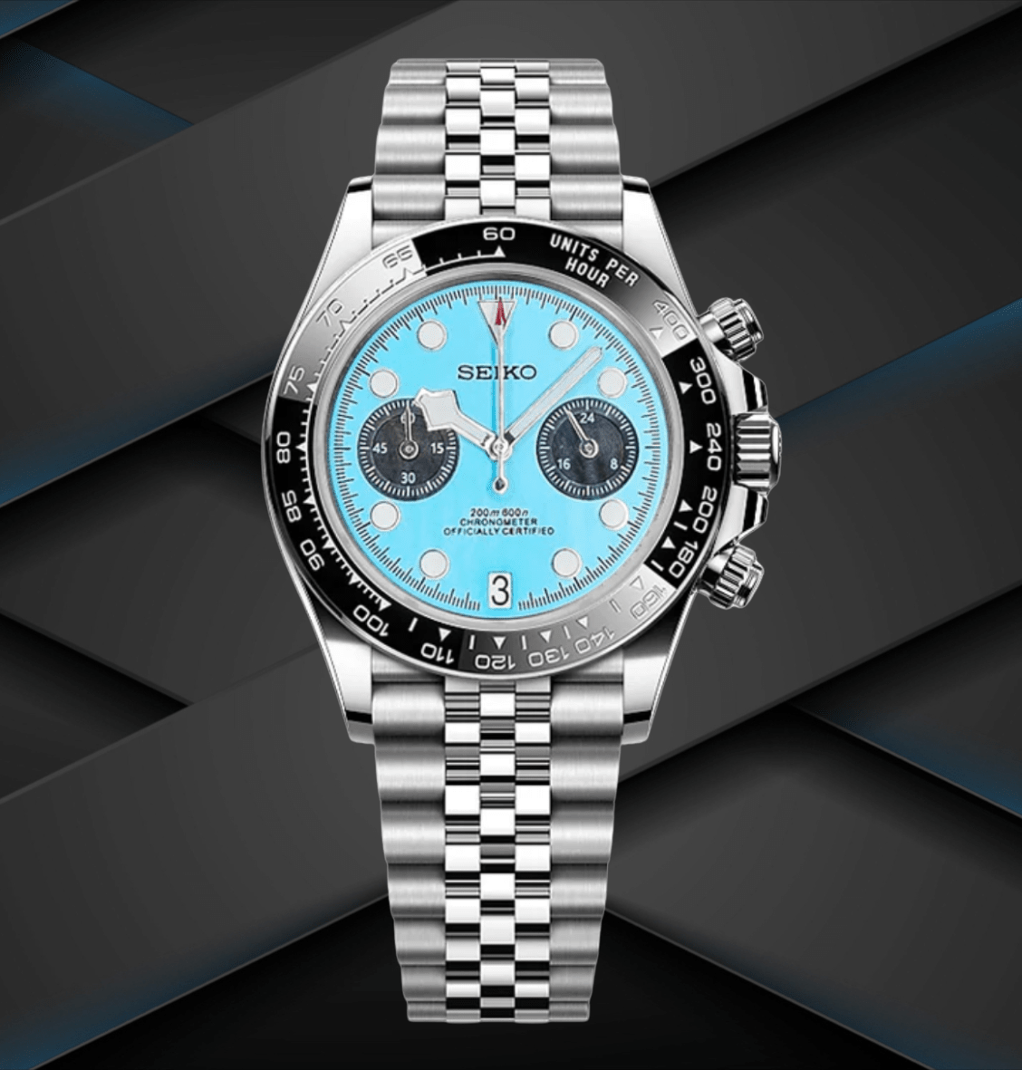 Seiko Mod Black Bay Blue