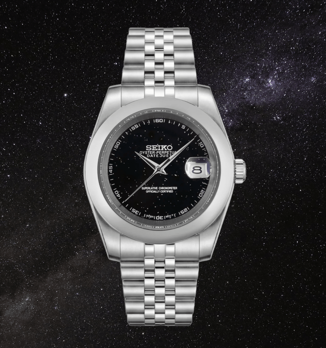 Seiko Mod Datejust Galaxy