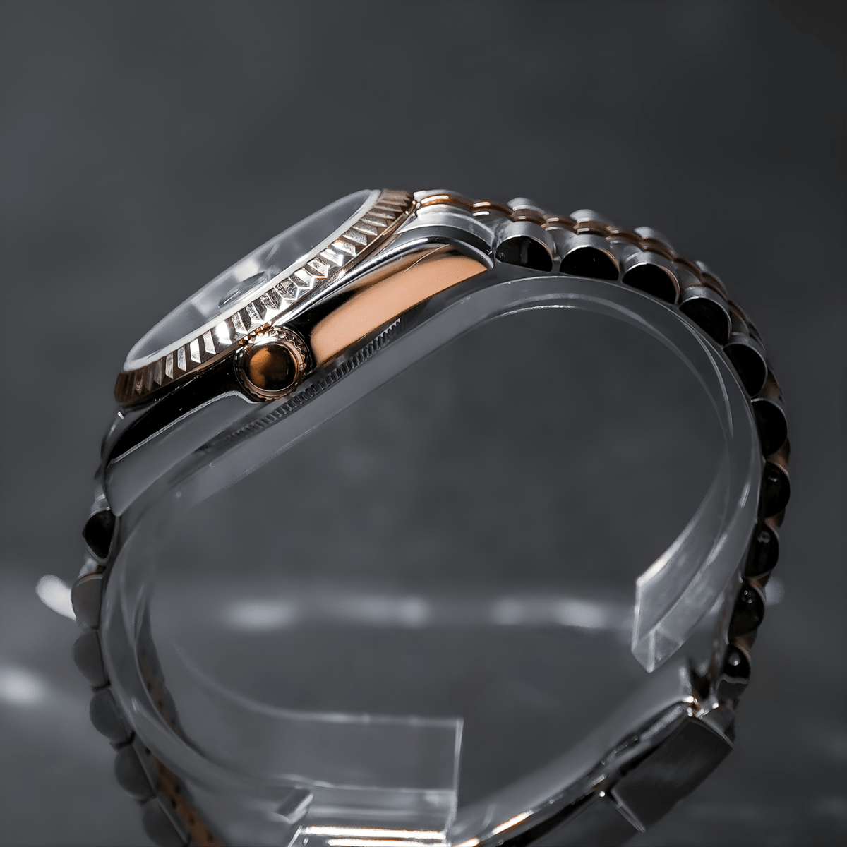 Seiko Mod Datejust Twotone Wimbledon