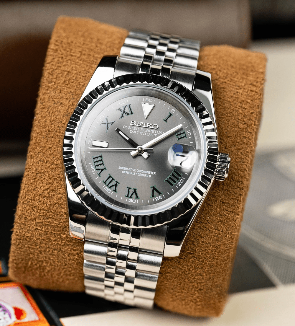 Seiko Mod Datejust Wimbledon