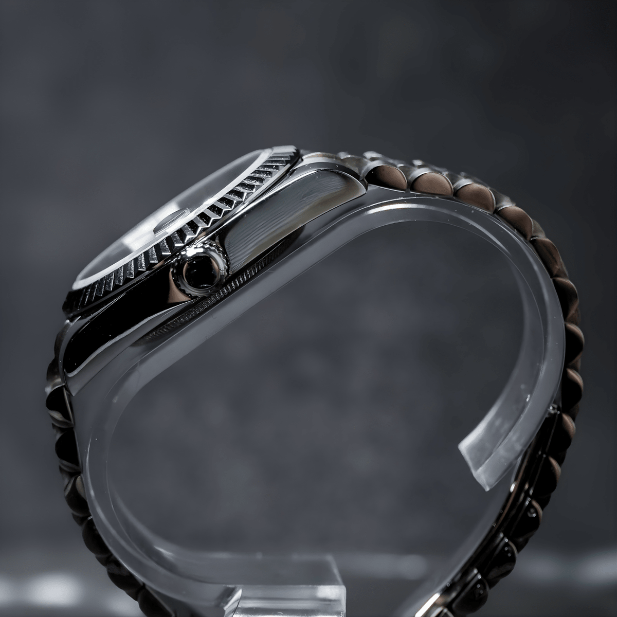 Seiko Mod Datejust Classic Black