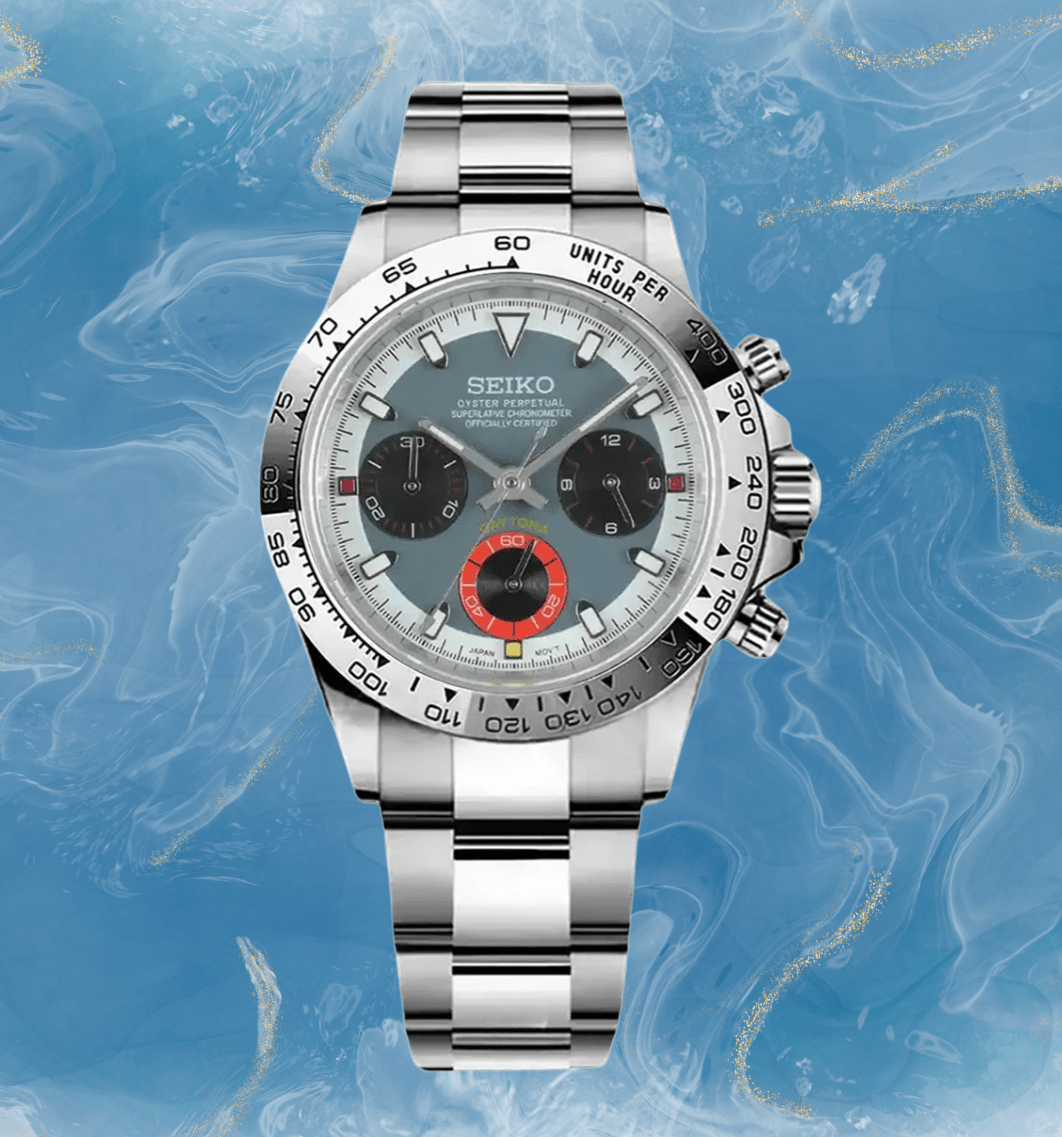 Seiko Mod Daytona Flame Racer