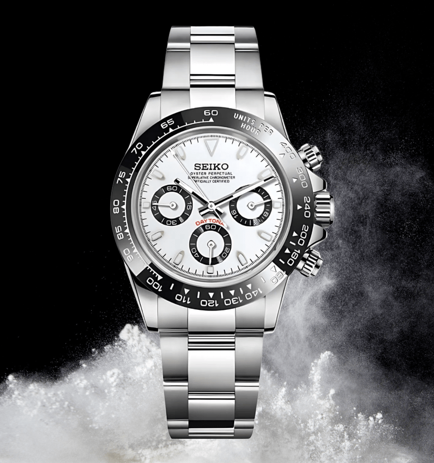 Seiko Mod Daytona Panda