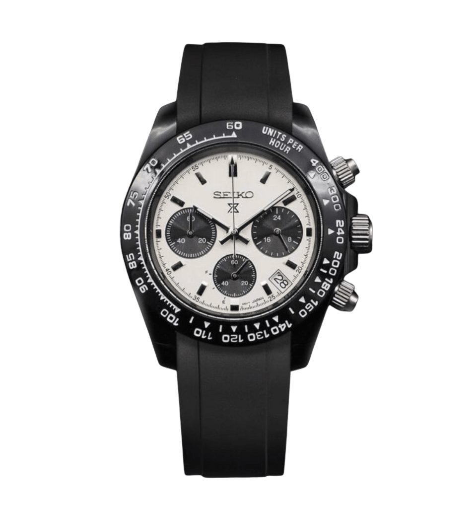 Seiko Mod Daytona Panda Speed Timer