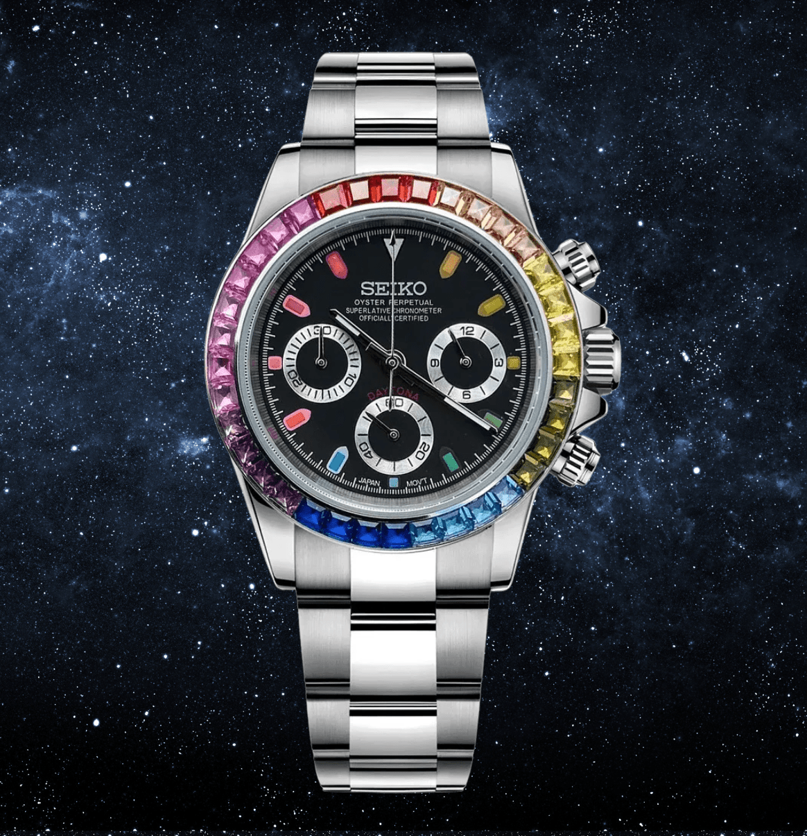 Seiko Mod Daytona Rainbow