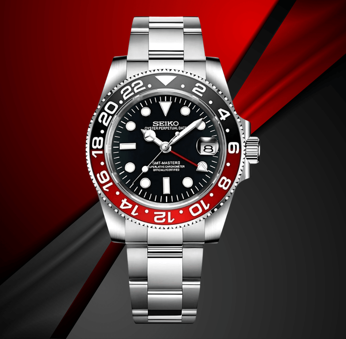 Seiko Mod GMT Coke