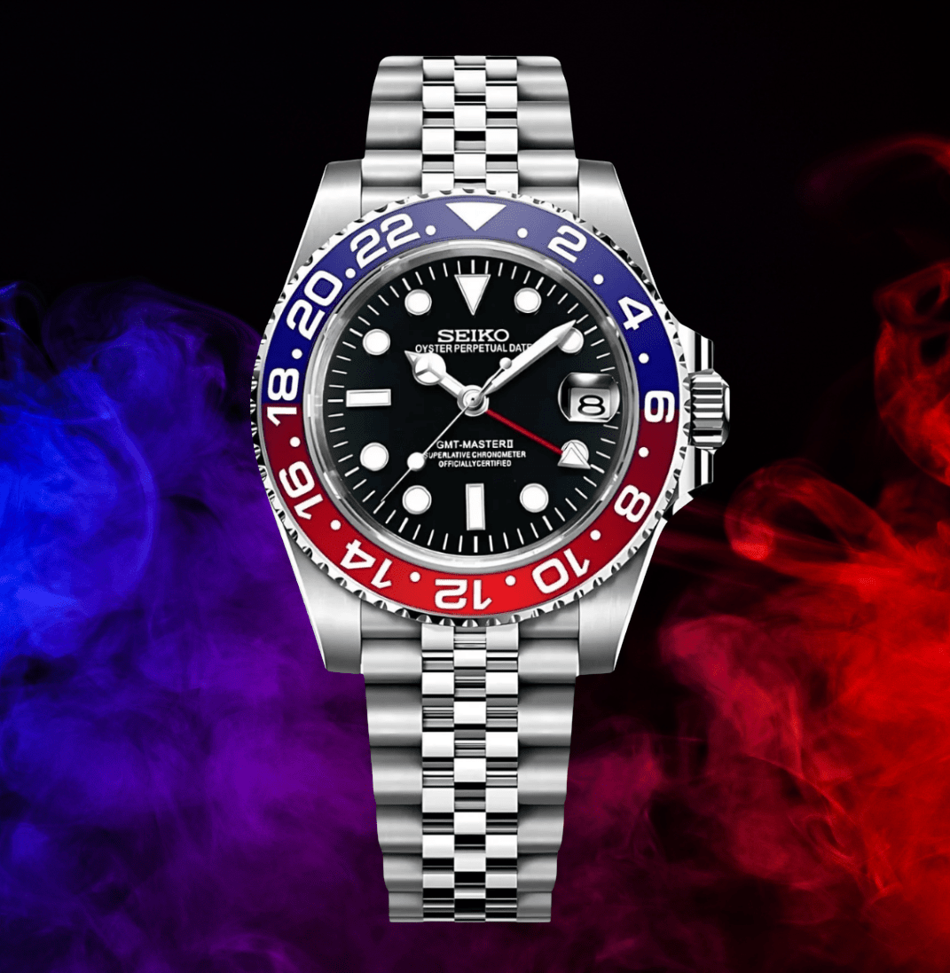 Seiko Mod GMT Pepsi