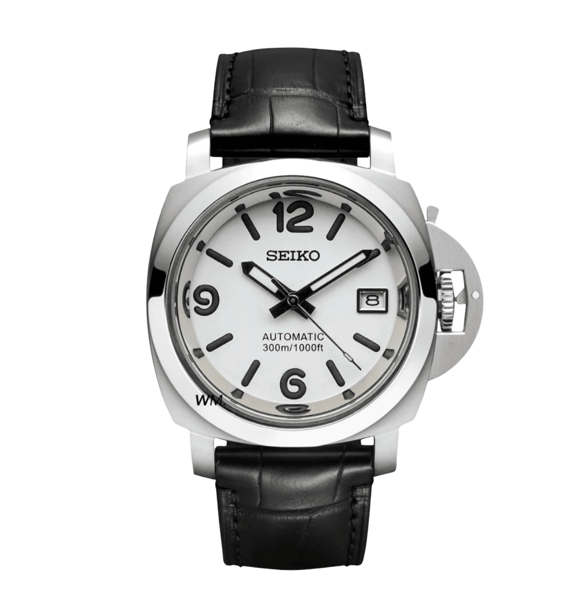 Seiko Mod Paneiko Black White