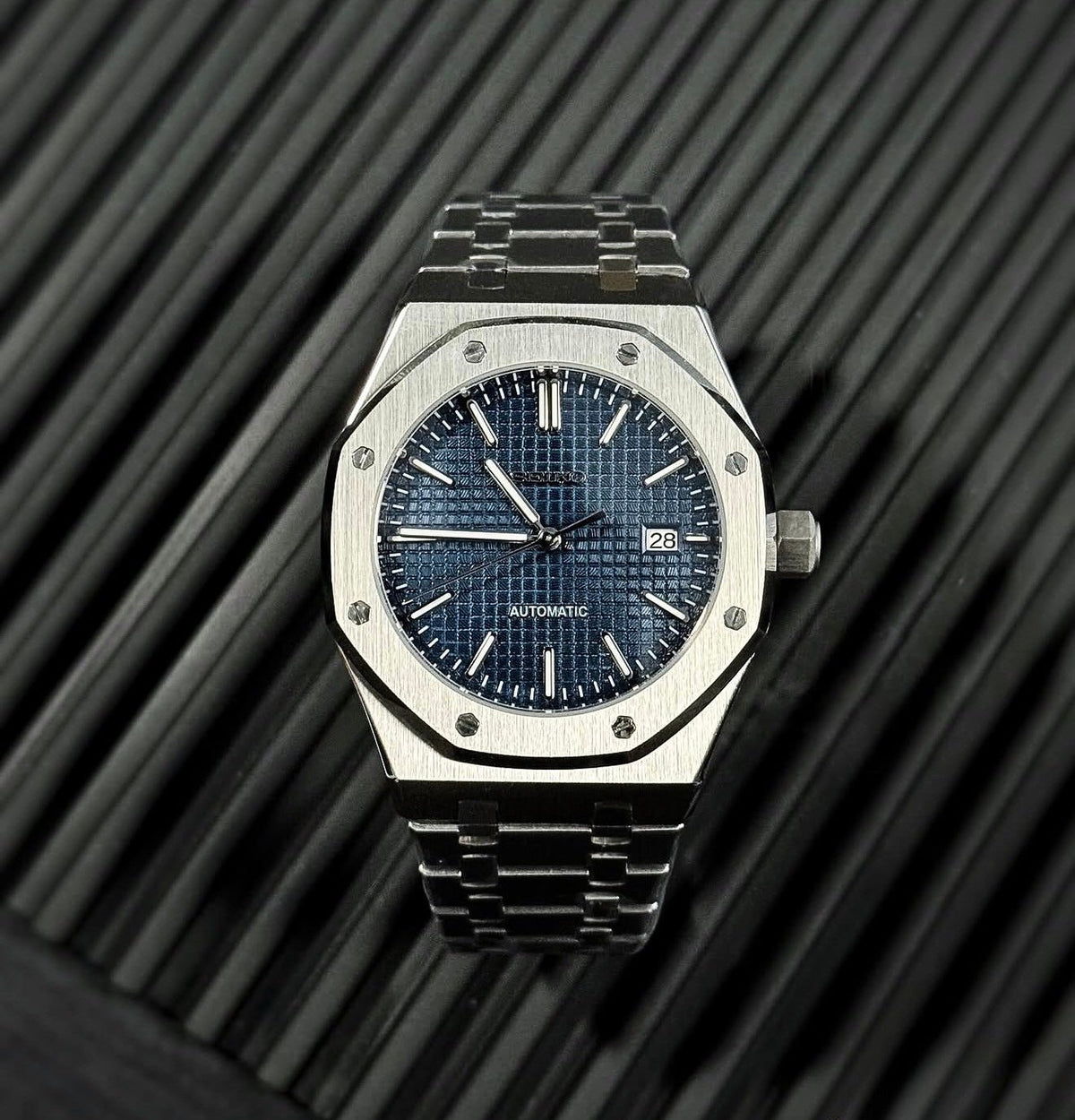 Seiko Mod Royal Oak Classic Blue