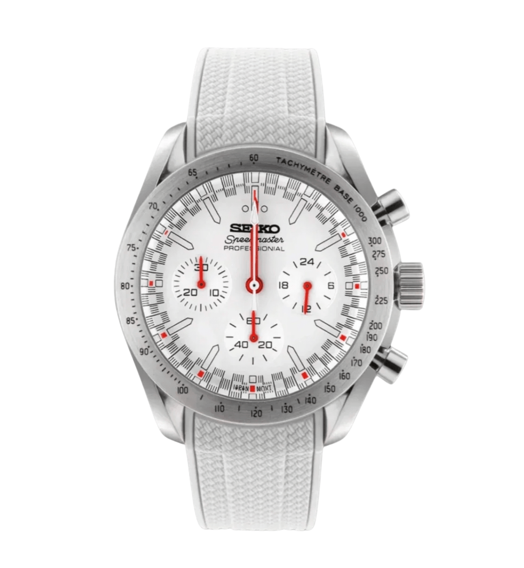 Seiko Mod Speedmaster Chrome Ember