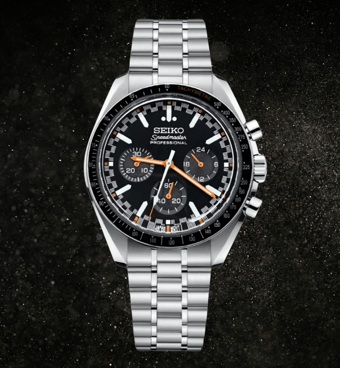 Seiko Mod Speedmaster Midnight