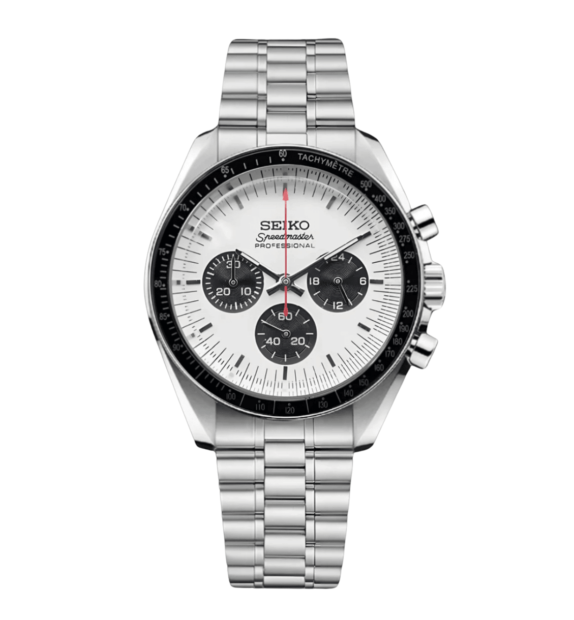 Seiko Mod Speedmaster White