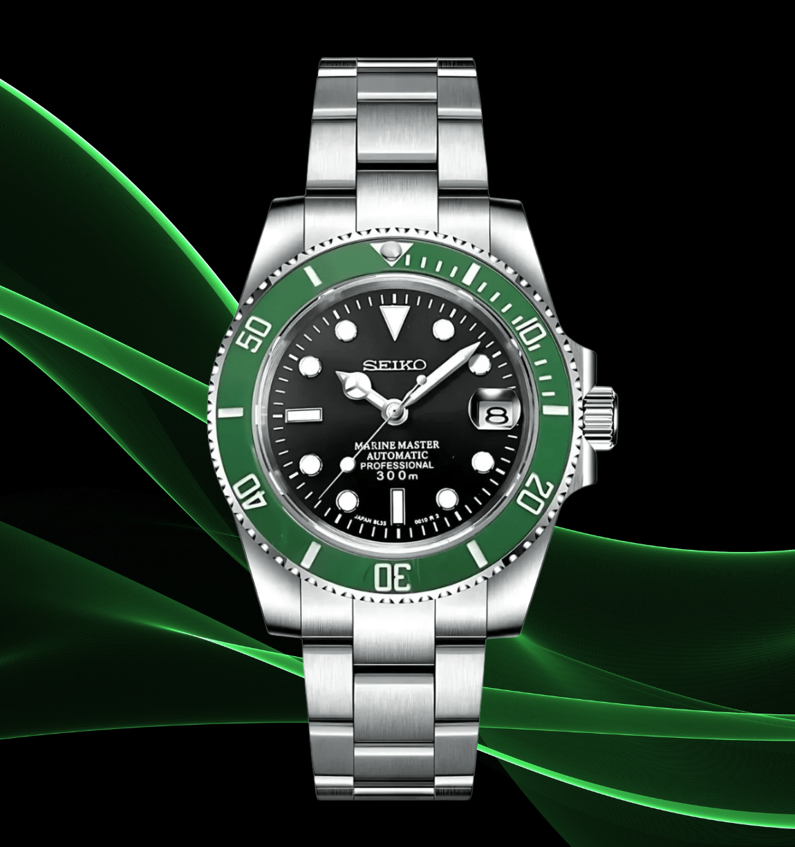 Seiko Mod Submariner Kermit