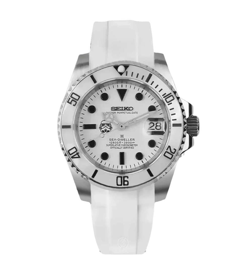 Seiko Mod Yacht Master Star Wars White