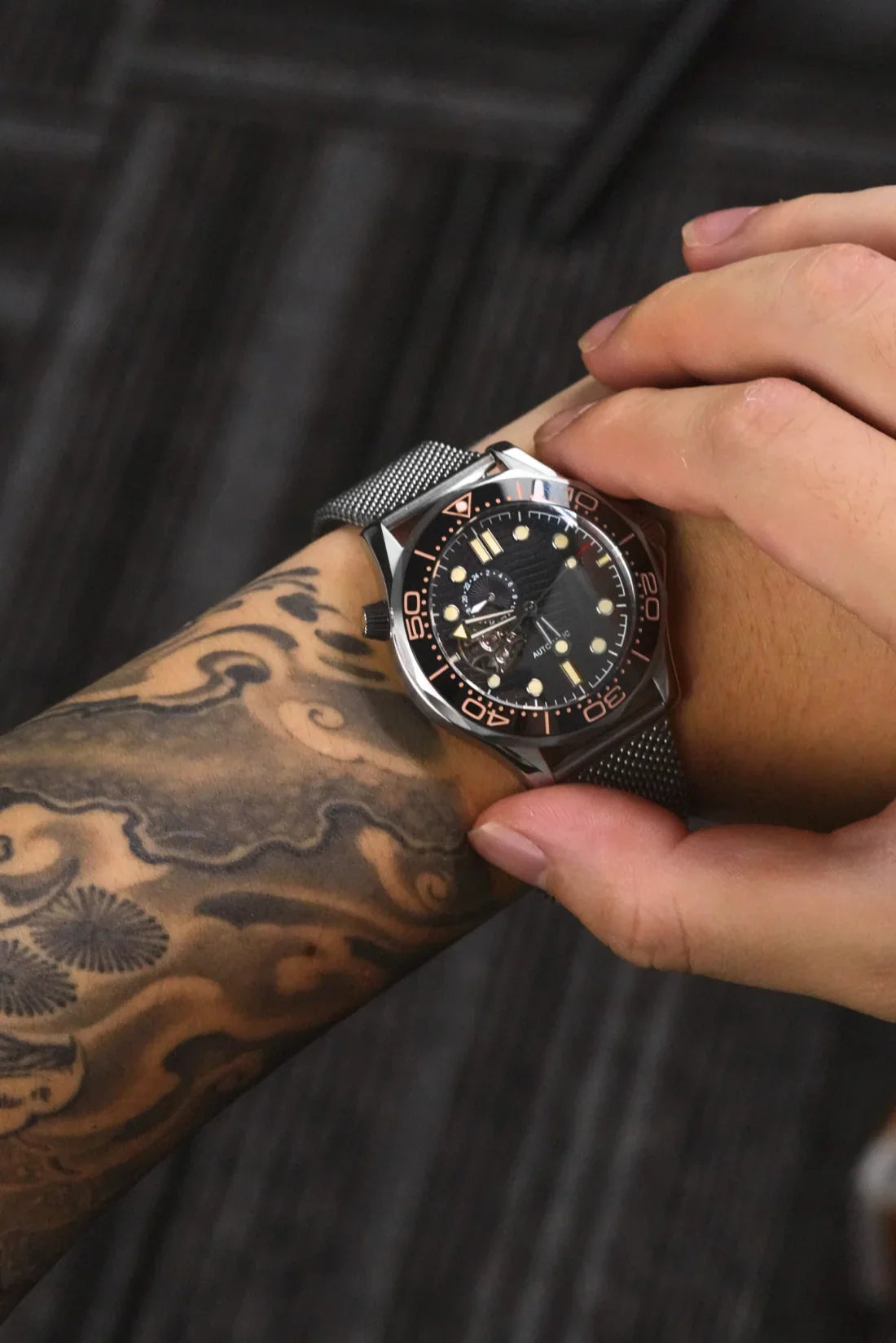 Mod Seamaster VII Open-Heart