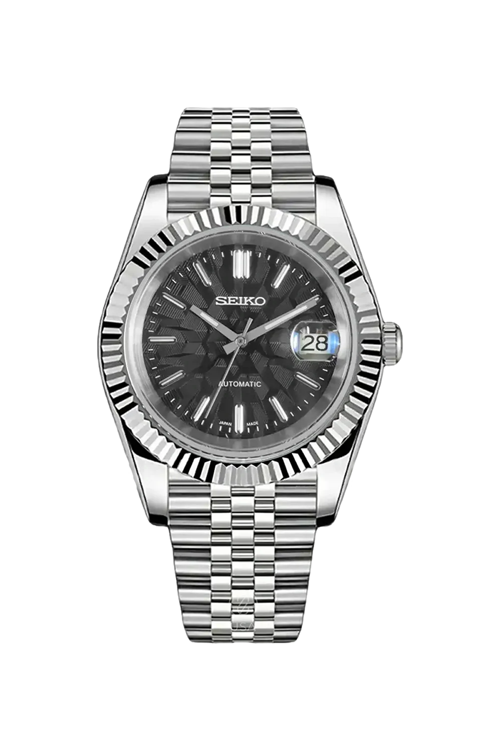 Mod Datejust Mosaic Black