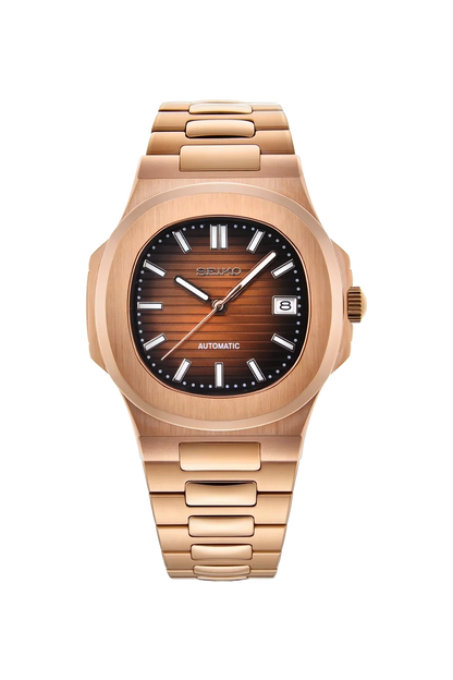 Mod Nautilus Rose Gold Brown