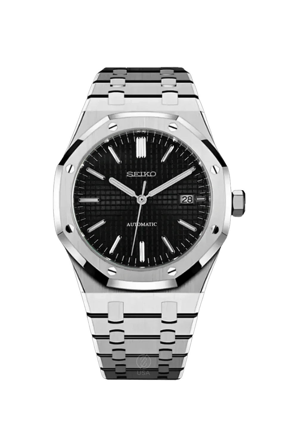 Mod Royal Oak Silver Black