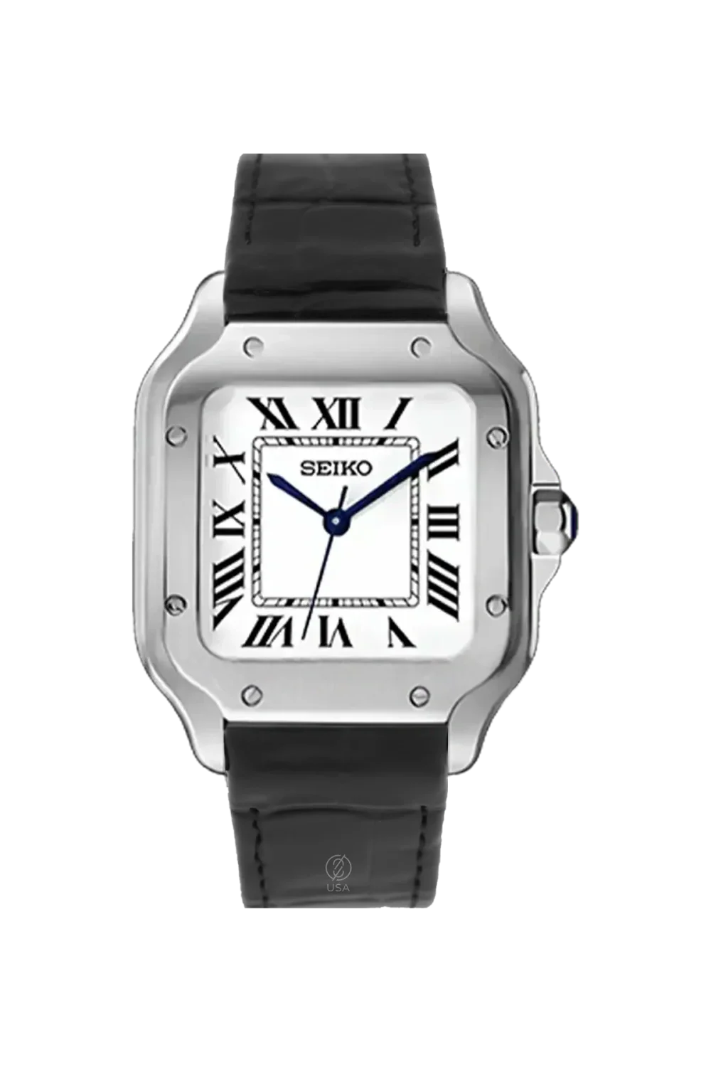 Mod Santos White Black Leather
