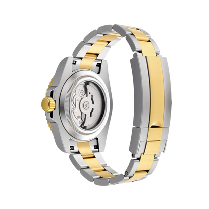 Mod Submariner Two-Tone Gold Blue