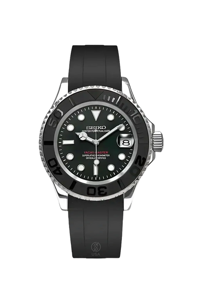 Mod Yacht-Master Silver Black II