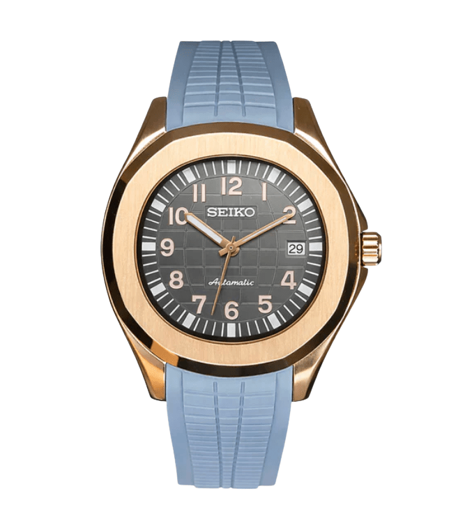 Seiko Mod Aquanaut RG Baby Blue