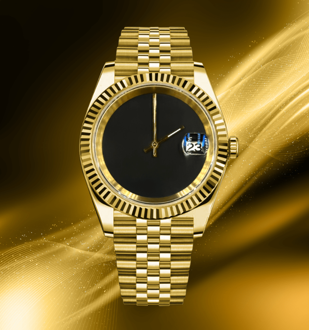 Seiko Mod Datejust Gold Eclipse