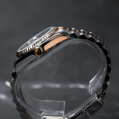 Seiko Mod Datejust Twotone Wimbledon