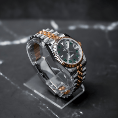 Seiko Mod Datejust Twotone Wimbledon