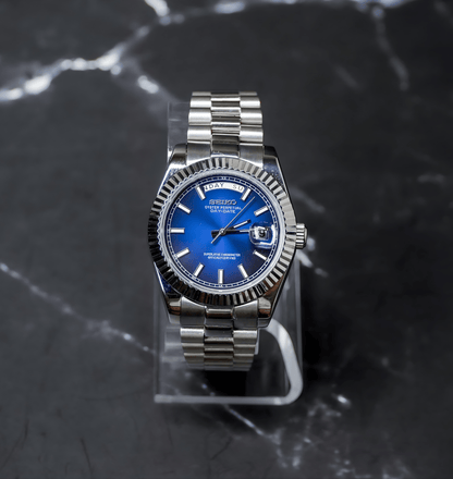 Seiko Mod Day-Date Classic Blue