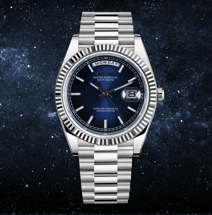 Seiko Mod Day-Date Classic Blue