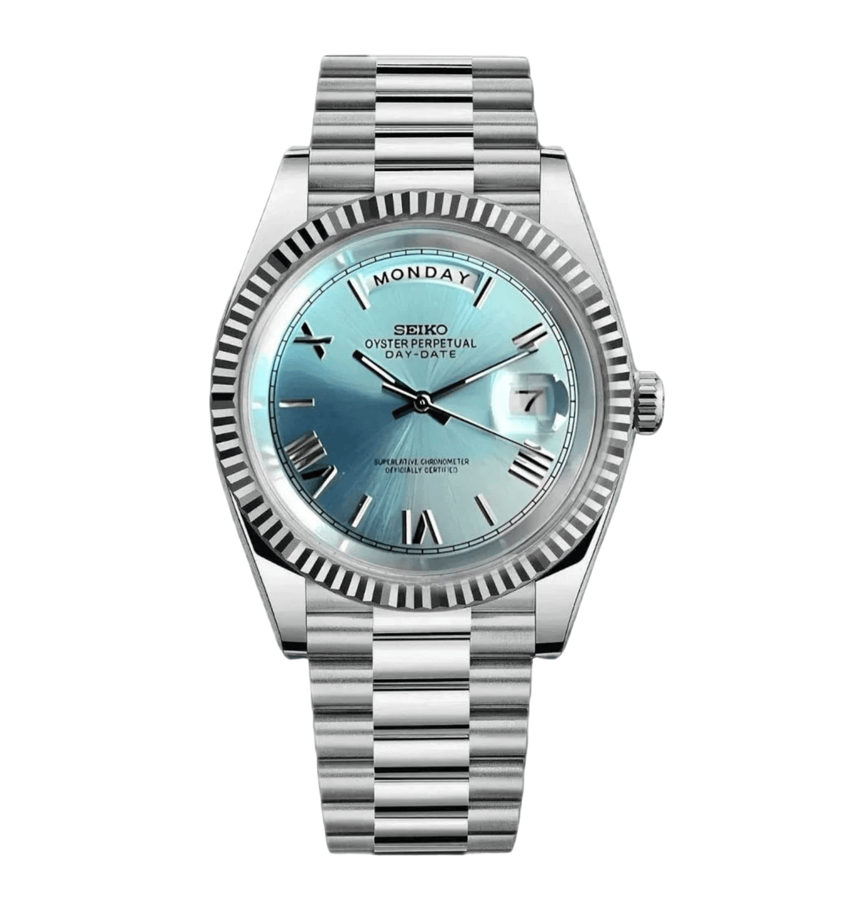 Seiko Mod Day-Date Roman Tiffany