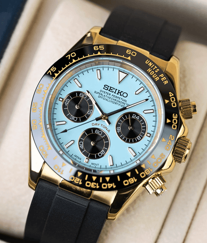 Seiko Mod Daytona Gold Tiffany