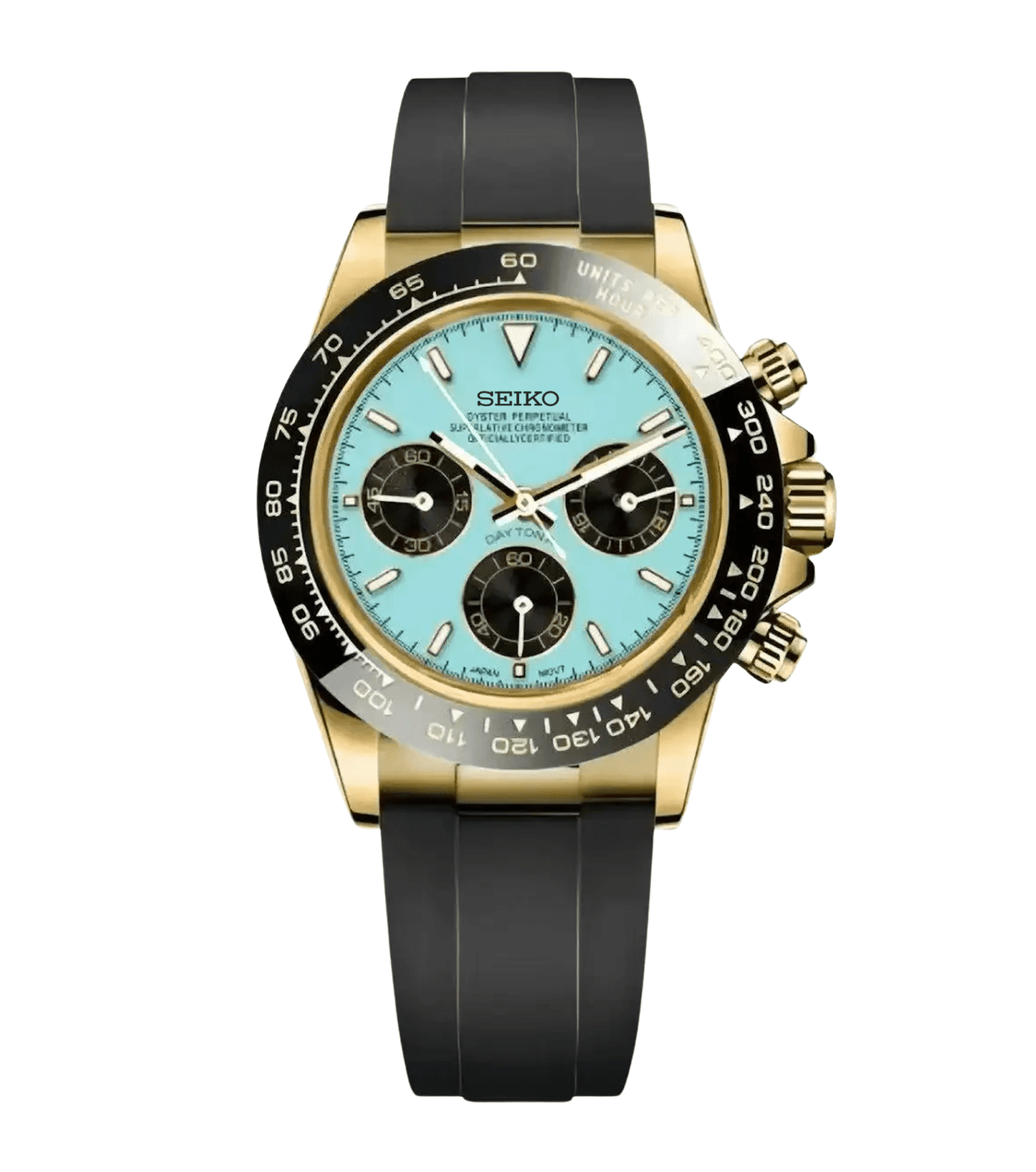 Seiko Mod Daytona Gold Tiffany